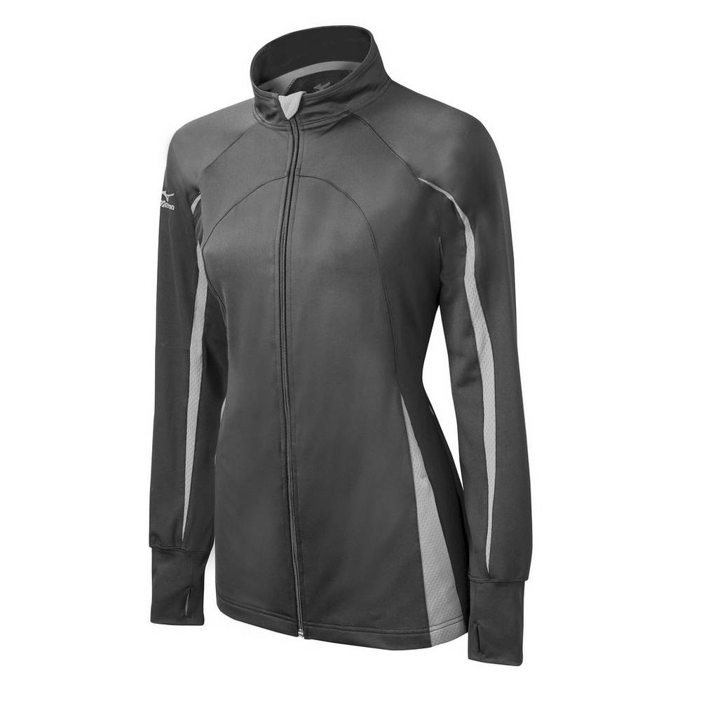 Mizuno Women's Elite 9 Focus Full-Zip Jacket Grey (440572-XCO)